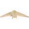 Ekena Millwork Bellingham Rough Sawn Timber Gable Bracket, Douglas Fir, 36"W x 12"H x 2"D x 6"F, 8/12 Pitch GBW036X12X0206BEL00RDF - alternate 3